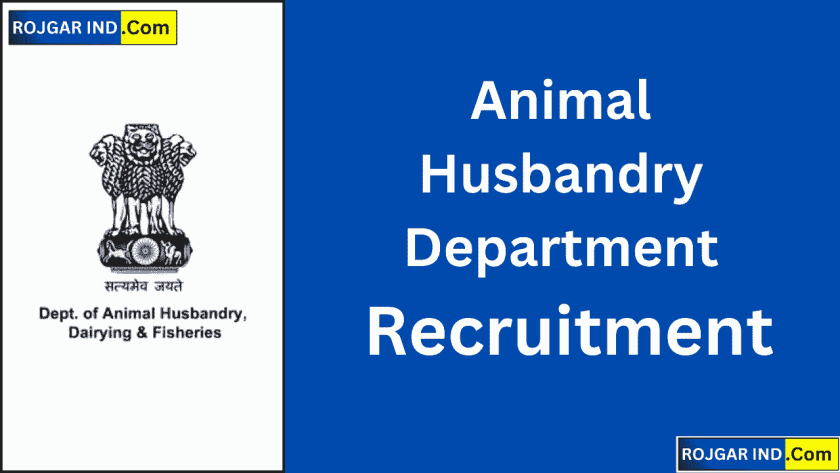 Department of Animal Husbandry (AHD) Maharashtra Recruitment 2023: Apply Online for 446 Various Posts