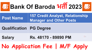 Bank of Baroda Recruitment 2023 Apply Online | 390 IT, Credit Analyst, Manager Vacancies