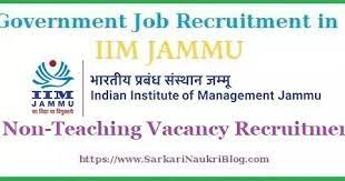 IIM Jammu Recruitment 2023 Apply Online | 16 Non Teaching Vacancies