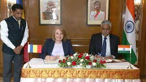 1st Defence Cooperation Agreement between India and Romania