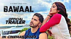  Bawaal Movie teaser ( Varun Dhawan and Janhvi Kapoor is  set on the screen on Amazon Prime