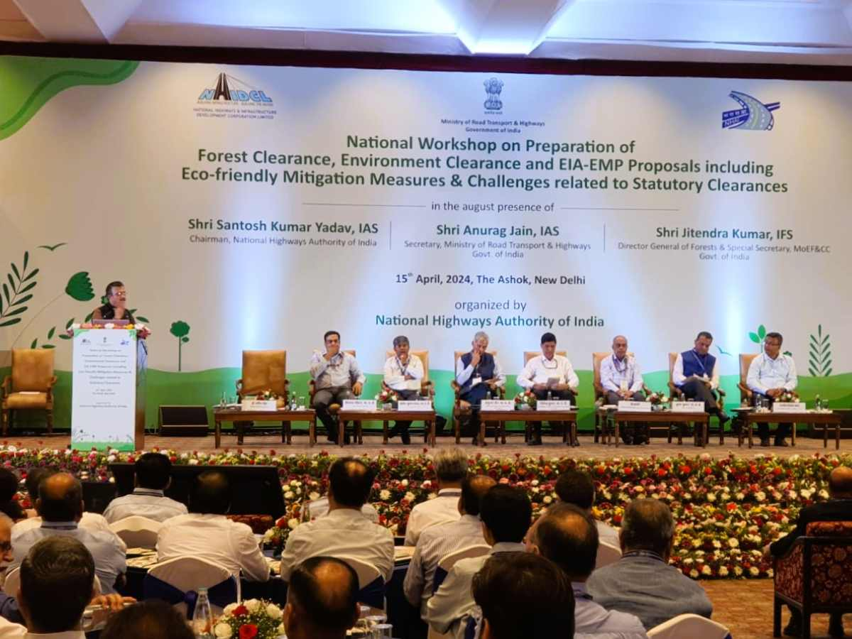 NHAI hosted a National Workshop focusing on Environmentally Sustainable Approaches for Comprehensive National Highway Development